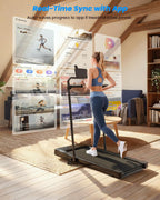 Lacuffy BA09-F6 Under-Desk Walking Treadmill – Satin Black – product detail