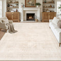 Luxturiy Vintage-Style Area Rug, Beige, 8 x 10 ft