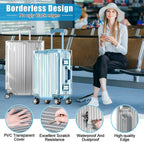 Yotako TJO543-30 Luggage Cover – 30inch, 90%clear 10%grey – 90%clear 10%grey / 30inch – product detail
