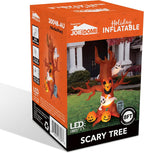 Joiedomi RH-120-2000U4-1,30048 8-Foot Halloween Tree, Ghost, Pumpkin & Tombstone Inflatable – Brown, Orange, White – product detail