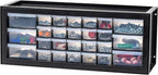 IRIS USA 587657 26-Drawer Parts and Craft Organizer – 26 Drawer, Black