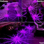 DenicMic CL-XDC Halloween Solar Lights – Purple 10Pack – product detail