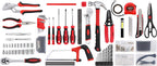 KingTool DS-HDT001 325-Piece Home Repair Tool Kit with Drawer Case – Red, Black – product detail