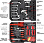 TLGREEN 799-Piece Mechanic Tool Set with Rolling Tool Box, Black · 2