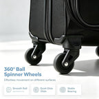 LeapVerse 28INCH-BLACK Suitcase – 28INCH, Black – product detail