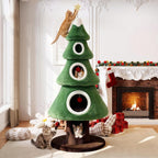 SHA CERLIN 76" Christmas Cat Tree Tower, Multi-Level Condo for Indoor Cats · 3