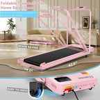 ANCHEER Under-Desk Walking Treadmill – Pink Rose Gold – product detail