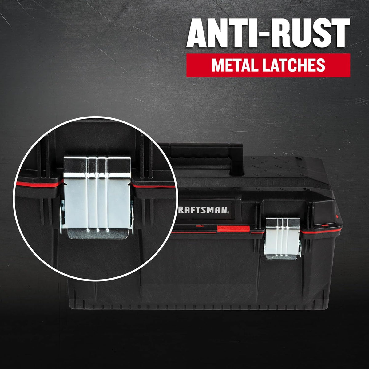 CRAFTSMAN CMST23001 23-Inch PRO Tool Box – Gray or Silver – product detail