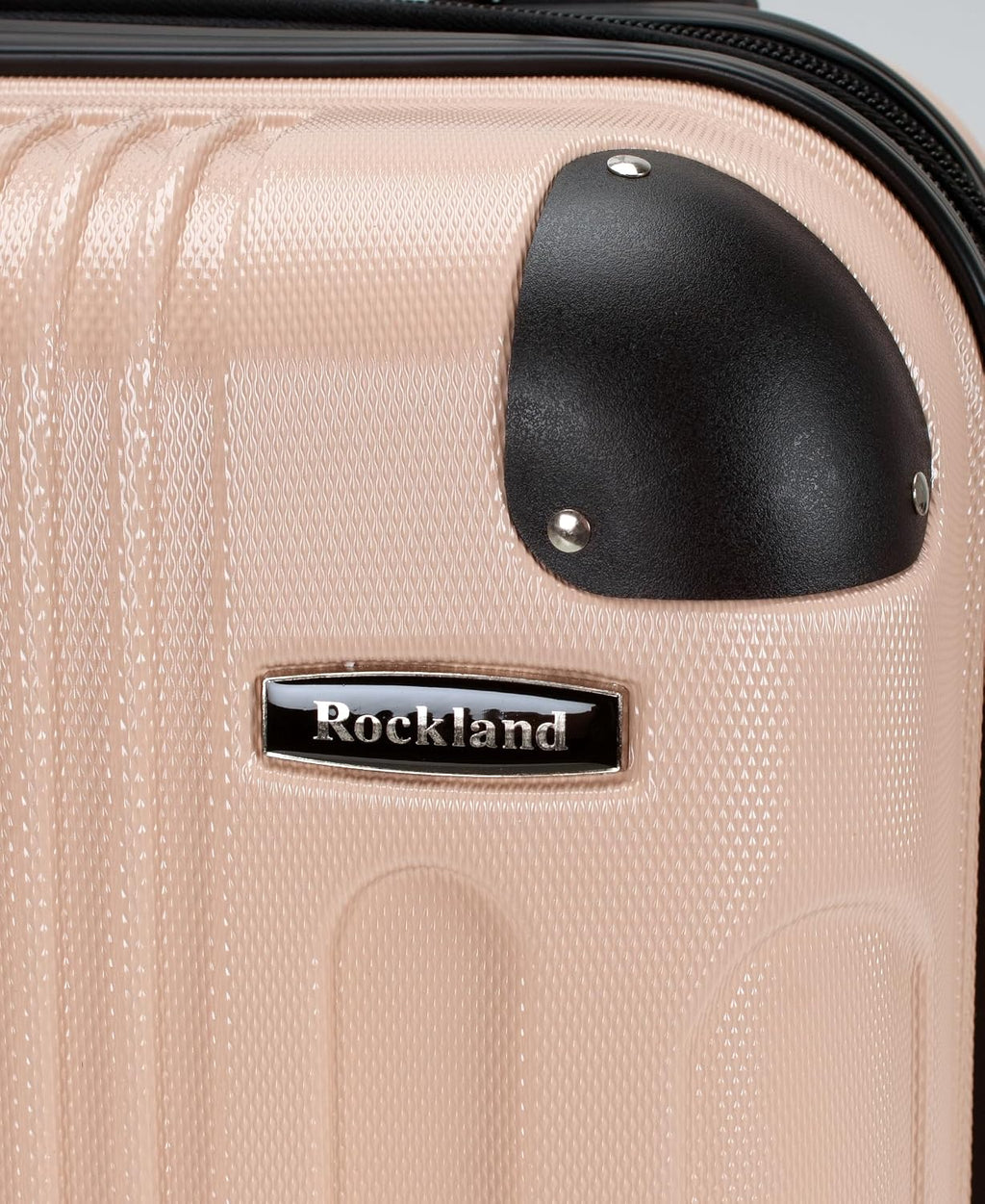 Rockland F1901-CHAMPAGNE Hardside Carry-On Suitcase – Carry-on 20", Beige – Beige / Carry-on 20" – product detail