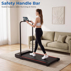 Qyraenix 930ZF Under-Desk Walking Treadmill – Red – product detail