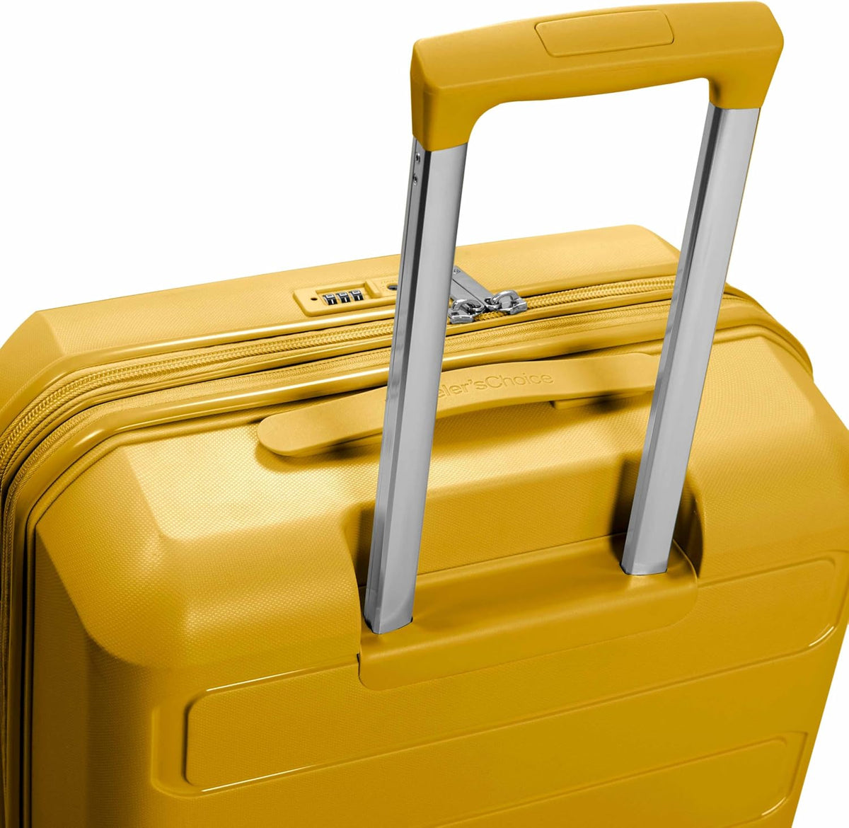 Traveler's Choice TC09157Y26 Hardside Suitcase – 27-Inch Medium, Yellow – Yellow / 27-Inch Medium – product detail