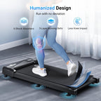 THERUN YT05-C-YIN Under-Desk Walking Treadmill – Coal Black – product detail