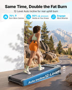 MERACH Under-Desk Walking Treadmill – Silver – product detail