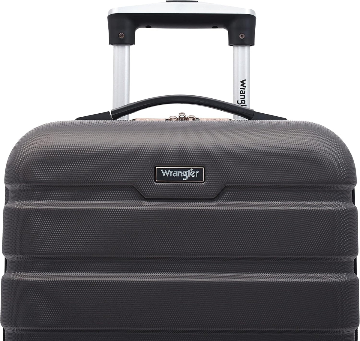 Wrangler Hardside Spinner Carry-On Suitcase – Charcoal – product detail