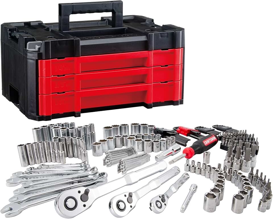 CRAFTSMAN CMMT45306 230-Piece VERSASTACK Mechanics Tool Set – Multicolor