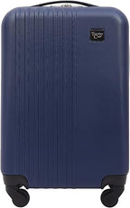 Travelers Club TBF-A1620-410 Suitcase – 1-Piece (20-Inch), Navy Blue