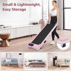 FUNMILY Under-Desk Walking Treadmill – Pink – product detail