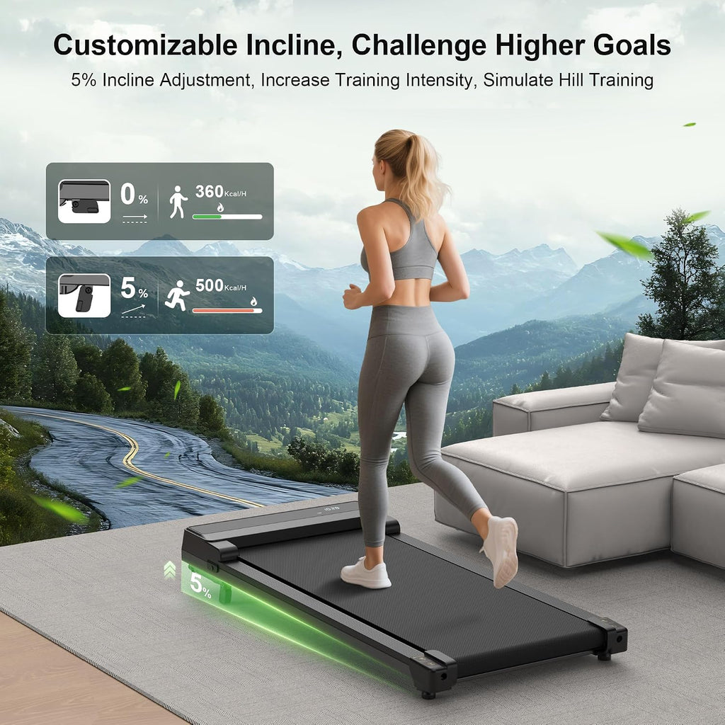 Wilpkracy Under-Desk Walking Treadmill – BLACK – product detail