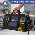 Amento 22-Pocket Oxford Tool Bag, 16 or 18 Inch