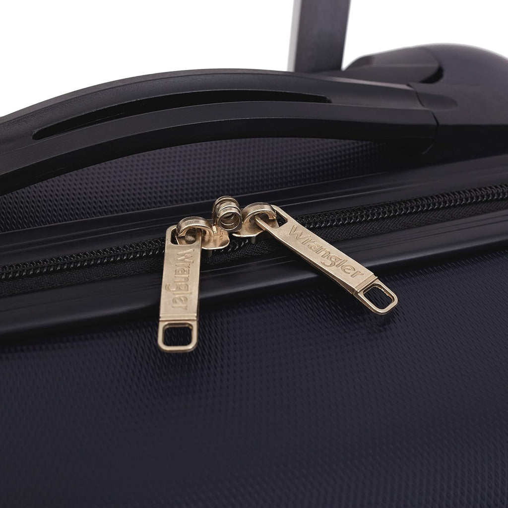 Wrangler Hardside Spinner Carry-On Suitcase – Dark Navy – product detail