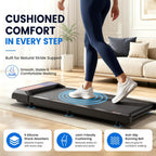 KibyBte 1 Under-Desk Walking Treadmill – Black – product detail