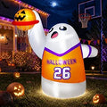 fotako QM-WS-038 5-Foot Halloween Slam-Dunk Ghost Inflatable – white