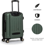 Kenneth Cole REACTION 5707206C Hardside Carry-On Suitcase – 20-Inch Carry On, Cilantro – Cilantro / 20-Inch Carry On – product detail