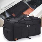 Urtala Foldable Travel Duffel Bag – 100L, Black – Black / 100L – product detail