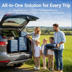 Rosamo Hardside Luggage Set – CharmBlue – product detail