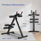 RELIFESPORTS Foldable Ab Machine with LCD Monitor and Resistance Bands - detail 5