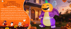 COMIN CO-69725 6-Foot Halloween Pumpkin & Dragon Inflatable – Purple – product detail