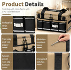 Wigojoy 250612 Wide-Mouth Tool Bag – Khaki – product detail