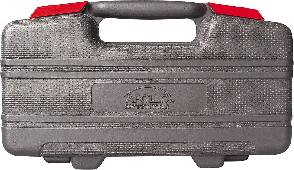 Apollo DT9706 39-Piece Household Hand Tool Kit – Red – Red / 39-Piece (with Slip Joint Pliers + Scissors) – product detail