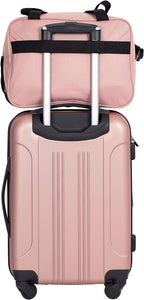 Travelers Club T-55504-670 Hardside Luggage Set – 4-Piece Set, Rose Gold – Rose Gold / 4-Piece Set – product detail