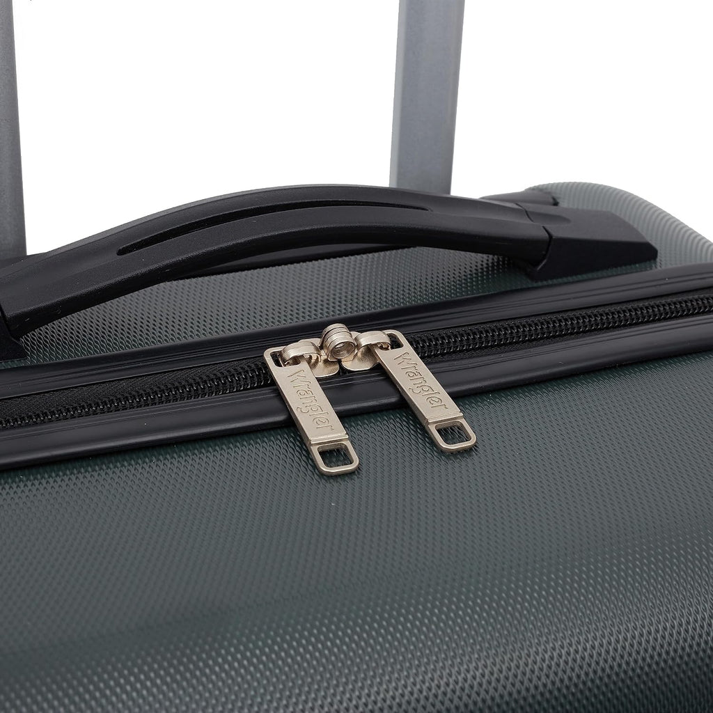Wrangler Hardside Spinner Carry-On Suitcase – Olive – product detail
