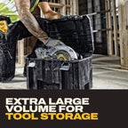 DEWALT DWST17806 TSTAK Deep Tool Box with Removable Tray – Black – product detail