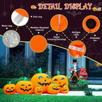 TISEJOY 9077 7.5-Foot Halloween Pumpkin Inflatable – Yellow – product detail