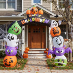 Joiedomi JOI-LZ-30612 8-Foot Halloween Pumpkin Archway Inflatable – Multicolor – product detail