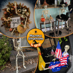 wymulot 2-Pack 40-Inch Posable Halloween Skeletons – 2 Pack 40 Inches Halloween Skeleton – product detail