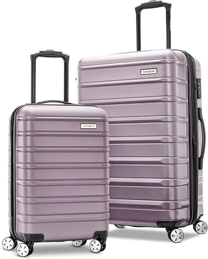 Samsonite 161420-8890 Hardside Luggage Set – 2-Piece Set (Carry-on/Medium), Icy Lilac