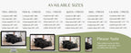 JOLLYVOGUE Queen Bedding Set, 7 Pieces, Black
