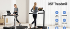 CURSOR FITNESS X5F Folding Walking Treadmill with Handles