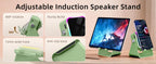 Oresoc Bluetooth and Induction Speaker Phone Stand, Green
