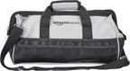 Amazon Basics Tool Bag with Shoulder Strap, Small or Large, Black & Gray