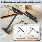 RELIFESPORTS Foldable Ab Machine with LCD Monitor and Resistance Bands - detail 2