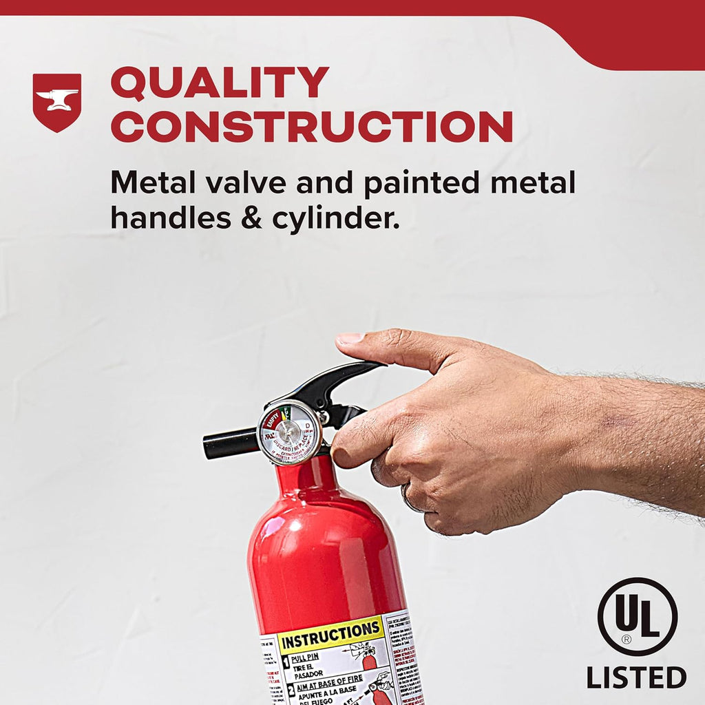 Kidde Basic 110 FA110G Home Fire Extinguisher, 1-Pack