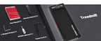 TRAILVIBER X01 Under-Desk Walking Treadmill – Black – product detail