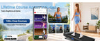 TRAILVIBER Under-Desk Walking Treadmill – Blue – product detail
