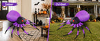 GOOSH 69087 5-Foot Halloween Spider Inflatable – 5 FT Purple – product detail