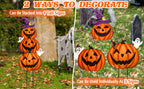 FloraSea 3-Piece Stackable Halloween Pumpkin Yard Stake Set – Halloween – product detail